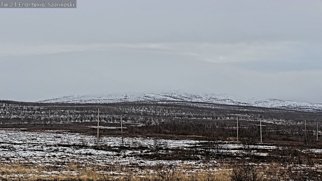 Kelikamerat Kuva Tie 21 Enontekiö, Saarikoski, Enontekiö, Lappi