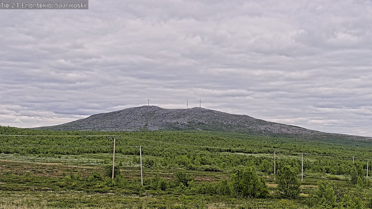 Kelikamerat Kuva Tie 21 Enontekiö, Saarikoski, Enontekiö, Lappi
