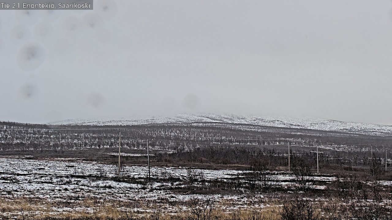 Kelikamerat Kuva Tie 21 Enontekiö, Saarikoski, Enontekiö, Lappi