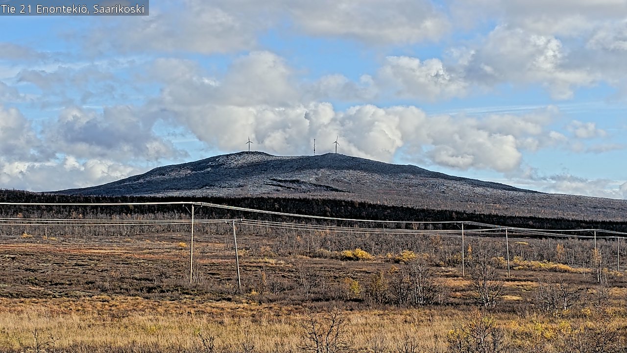 Kelikamerat Kuva Tie 21 Enontekiö, Saarikoski, Enontekiö, Lappi