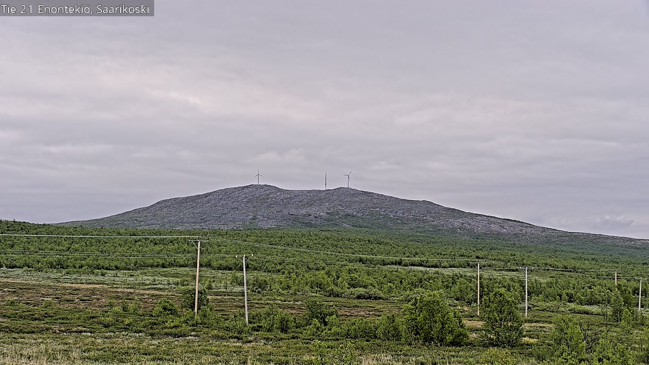 Kelikamerat Kuva Tie 21 Enontekiö, Saarikoski, Enontekiö, Lappi