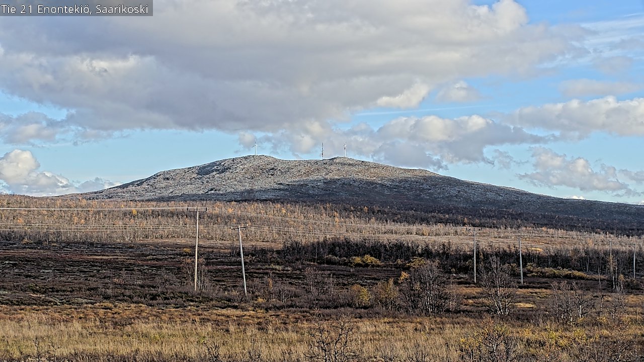 Kelikamerat Kuva Tie 21 Enontekiö, Saarikoski, Enontekiö, Lappi