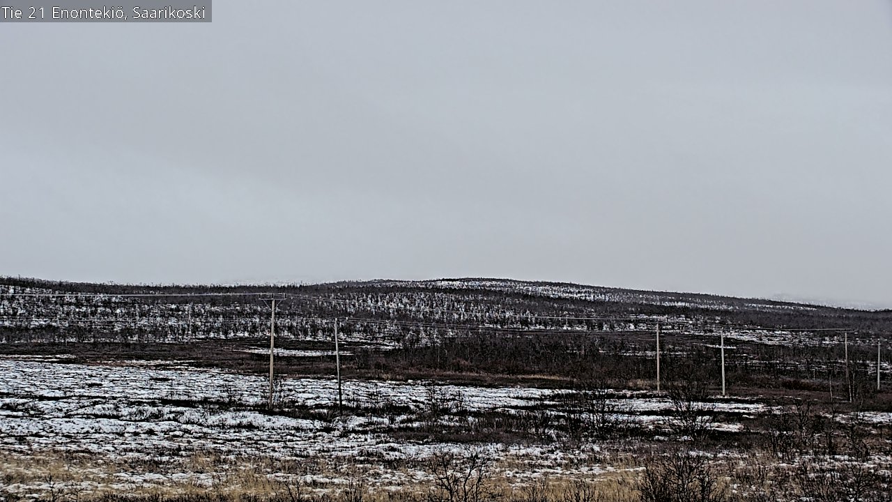 Kelikamerat Kuva Tie 21 Enontekiö, Saarikoski, Enontekiö, Lappi