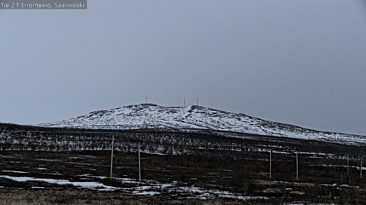 Kelikamerat Kuva Tie 21 Enontekiö, Saarikoski, Enontekiö, Lappi
