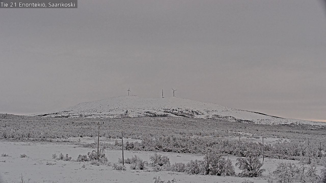 Kelikamerat Kuva Tie 21 Enontekiö, Saarikoski, Enontekiö, Lappi