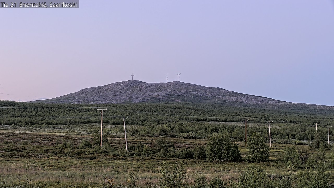 Kelikamerat Kuva Tie 21 Enontekiö, Saarikoski, Enontekiö, Lappi