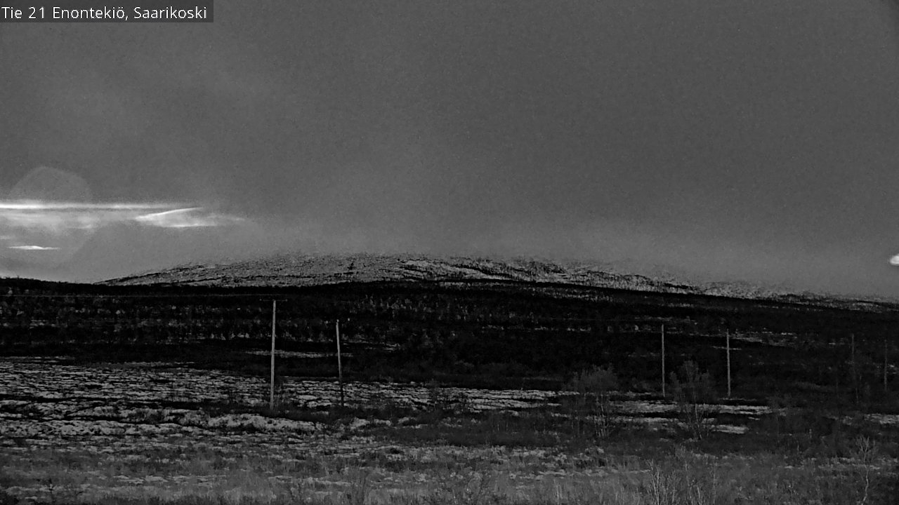 Kelikamerat Kuva Tie 21 Enontekiö, Saarikoski, Enontekiö, Lappi
