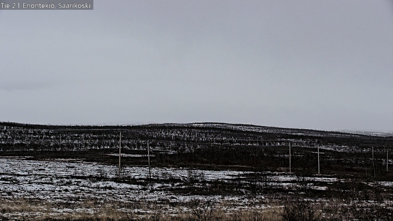Kelikamerat Kuva Tie 21 Enontekiö, Saarikoski, Enontekiö, Lappi