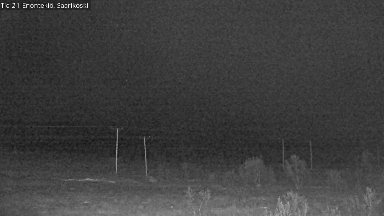 Weather Camera Image Road 21 Enontekiö, Saarikoski, Enontekiö, Lappi