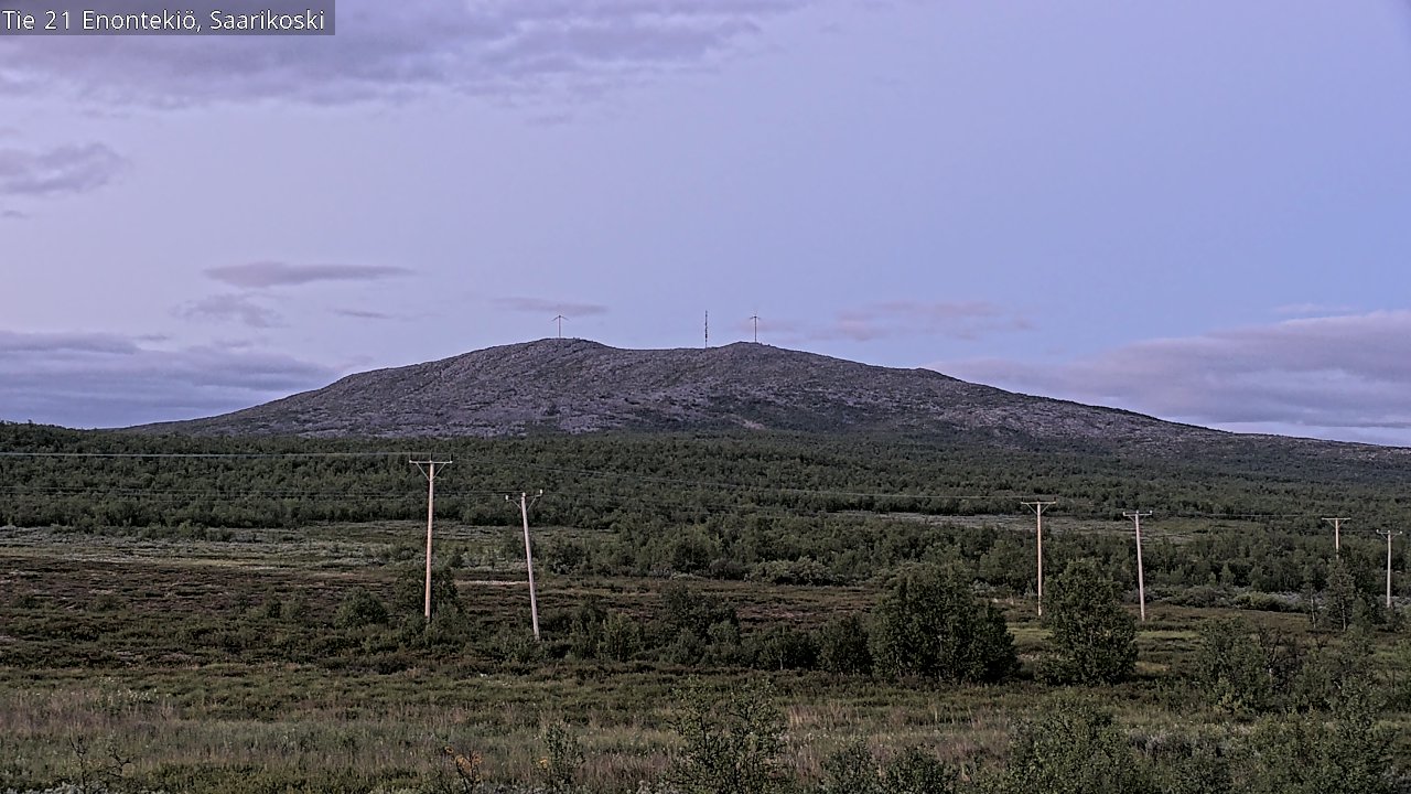 Kelikamerat Kuva Tie 21 Enontekiö, Saarikoski, Enontekiö, Lappi