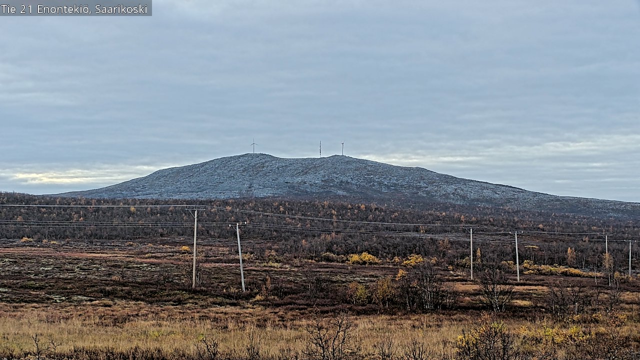Kelikamerat Kuva Tie 21 Enontekiö, Saarikoski, Enontekiö, Lappi