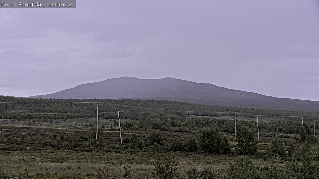 Kelikamerat Kuva Tie 21 Enontekiö, Saarikoski, Enontekiö, Lappi