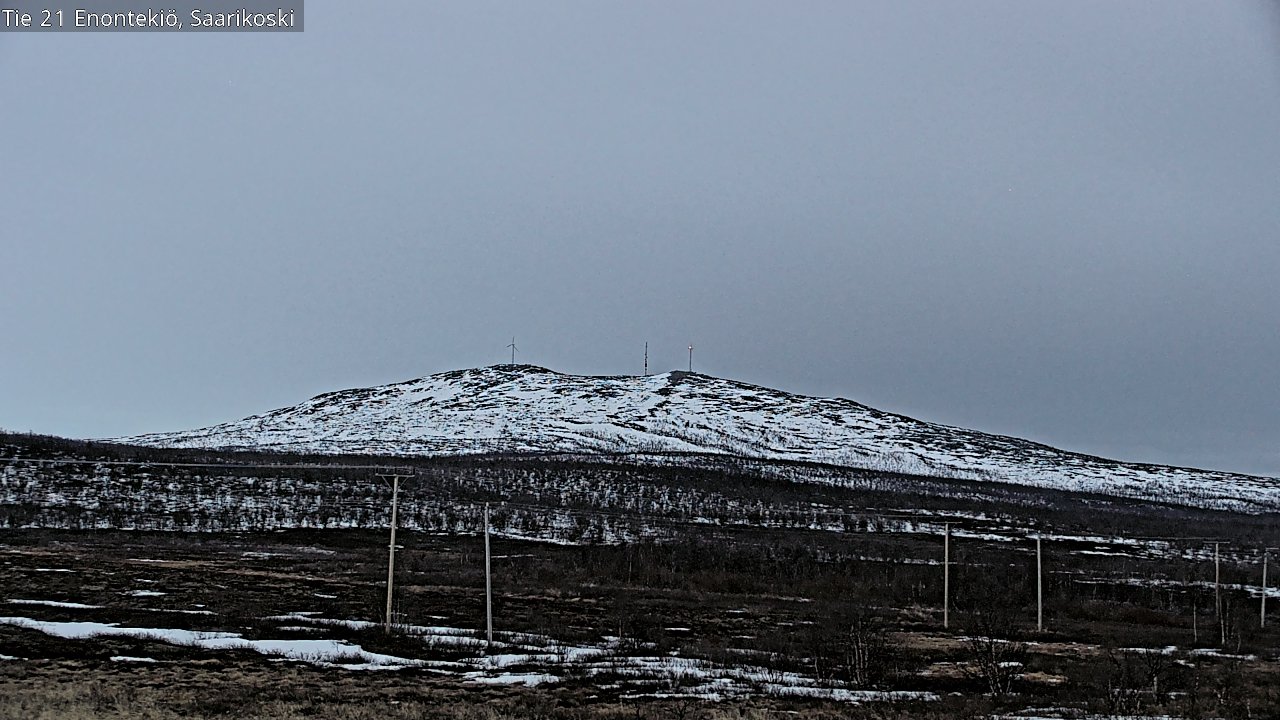 Kelikamerat Kuva Tie 21 Enontekiö, Saarikoski, Enontekiö, Lappi