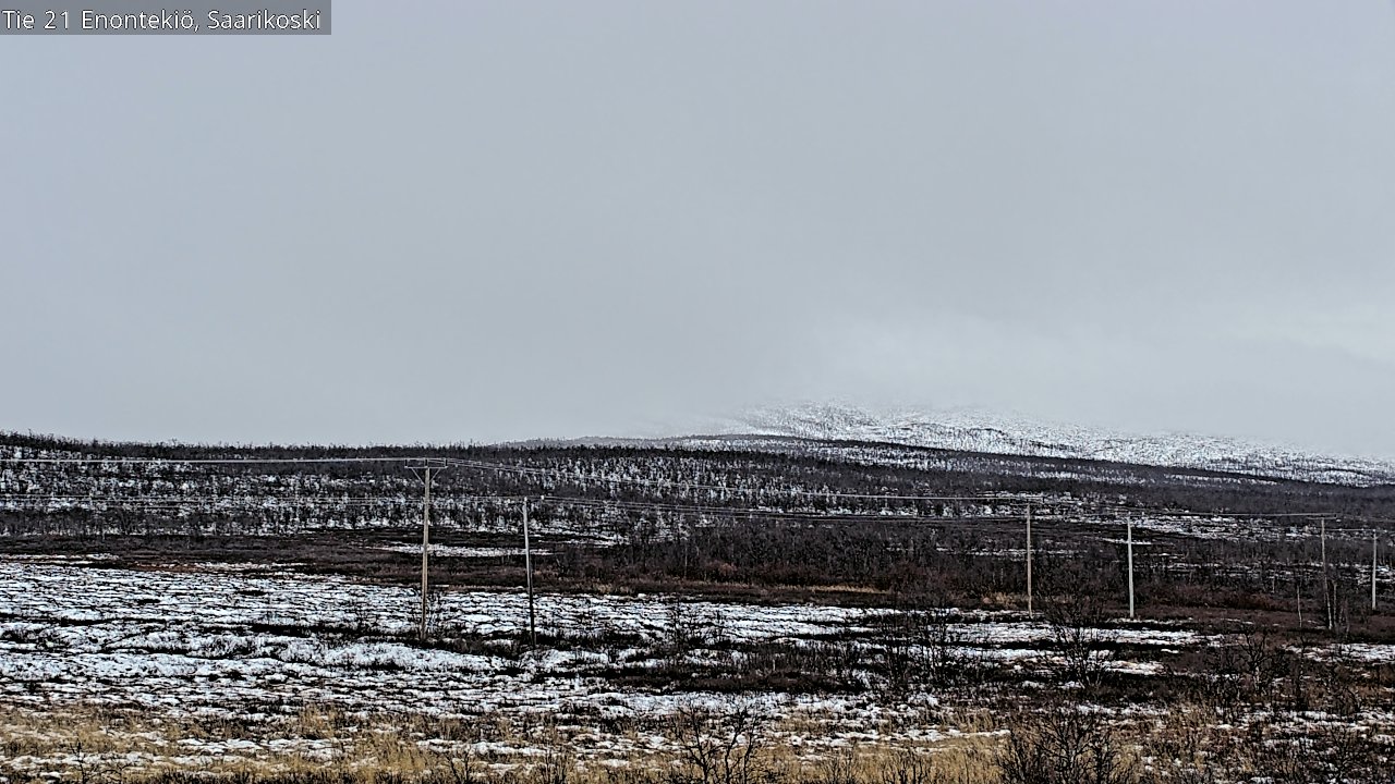 Kelikamerat Kuva Tie 21 Enontekiö, Saarikoski, Enontekiö, Lappi
