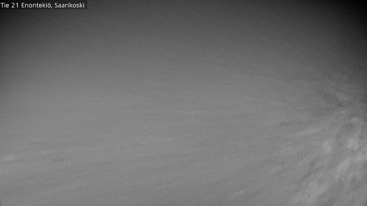 Weather Camera Image Road 21 Enontekiö, Saarikoski, Enontekiö, Lappi