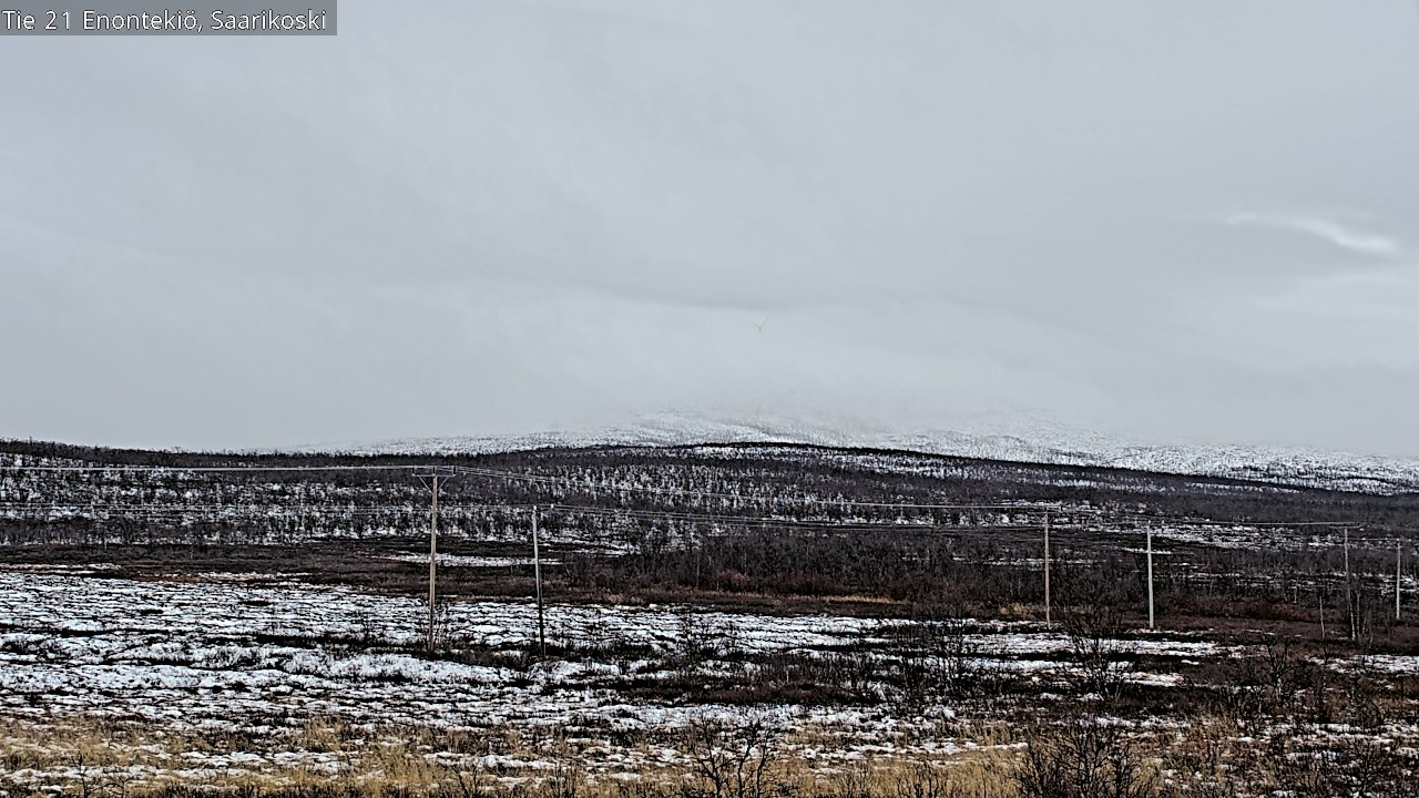 Kelikamerat Kuva Tie 21 Enontekiö, Saarikoski, Enontekiö, Lappi