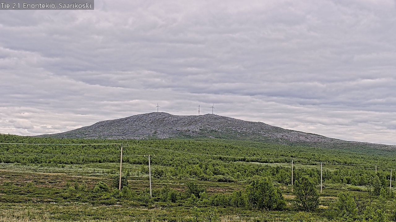 Kelikamerat Kuva Tie 21 Enontekiö, Saarikoski, Enontekiö, Lappi