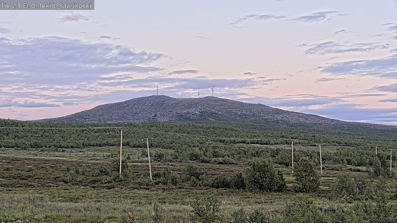 Kelikamerat Kuva Tie 21 Enontekiö, Saarikoski, Enontekiö, Lappi