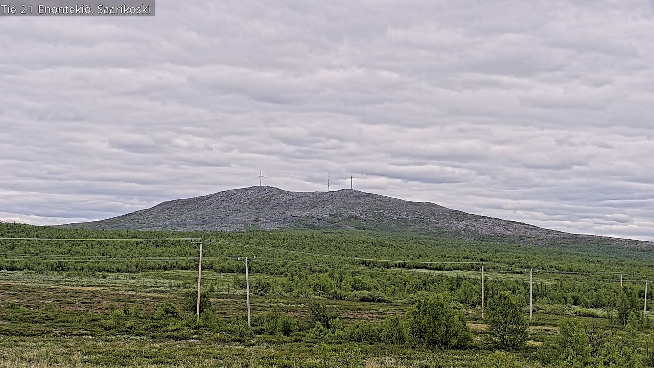 Kelikamerat Kuva Tie 21 Enontekiö, Saarikoski, Enontekiö, Lappi