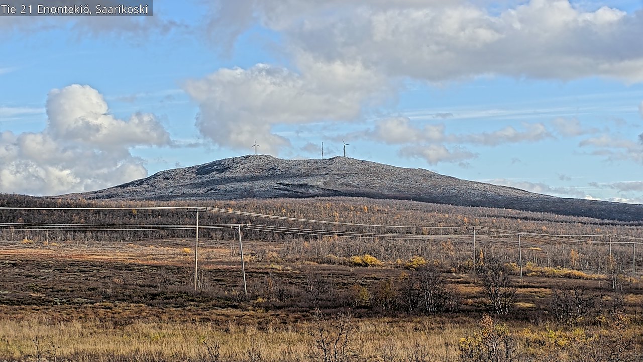 Kelikamerat Kuva Tie 21 Enontekiö, Saarikoski, Enontekiö, Lappi