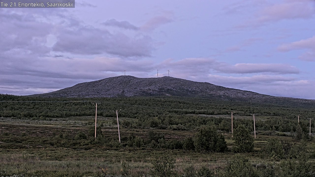 Kelikamerat Kuva Tie 21 Enontekiö, Saarikoski, Enontekiö, Lappi
