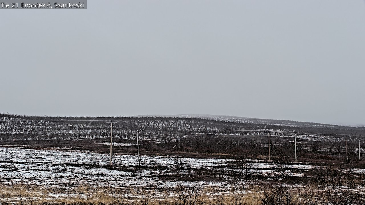 Kelikamerat Kuva Tie 21 Enontekiö, Saarikoski, Enontekiö, Lappi