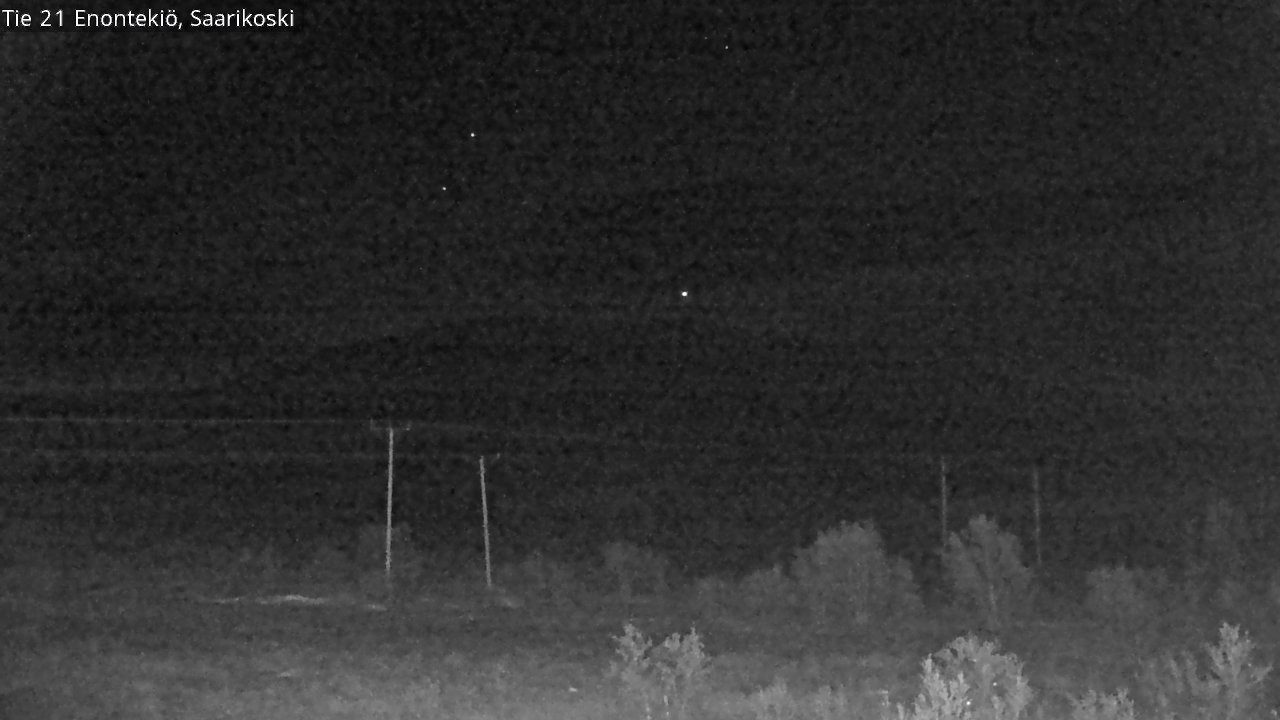 Weather Camera Image Road 21 Enontekiö, Saarikoski, Enontekiö, Lappi