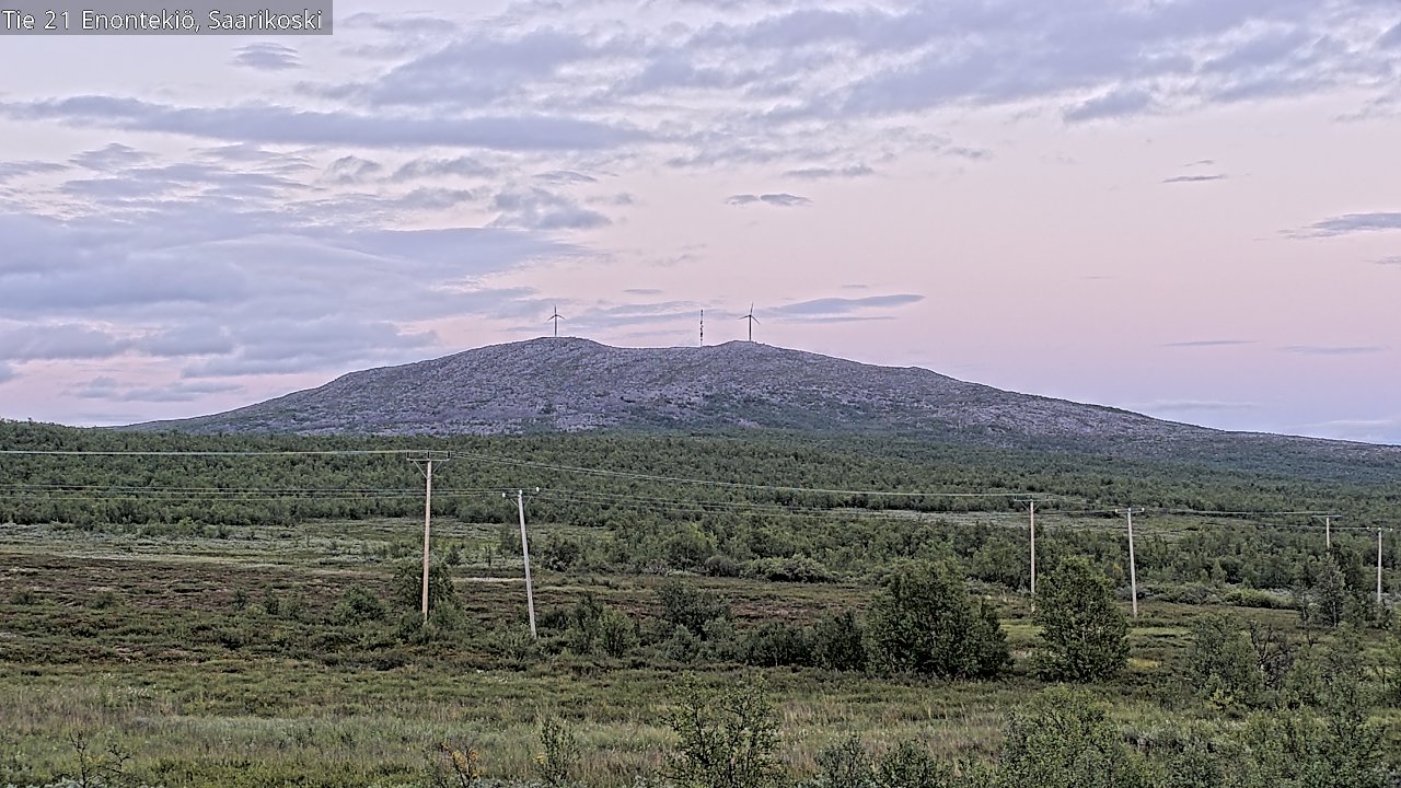 Kelikamerat Kuva Tie 21 Enontekiö, Saarikoski, Enontekiö, Lappi