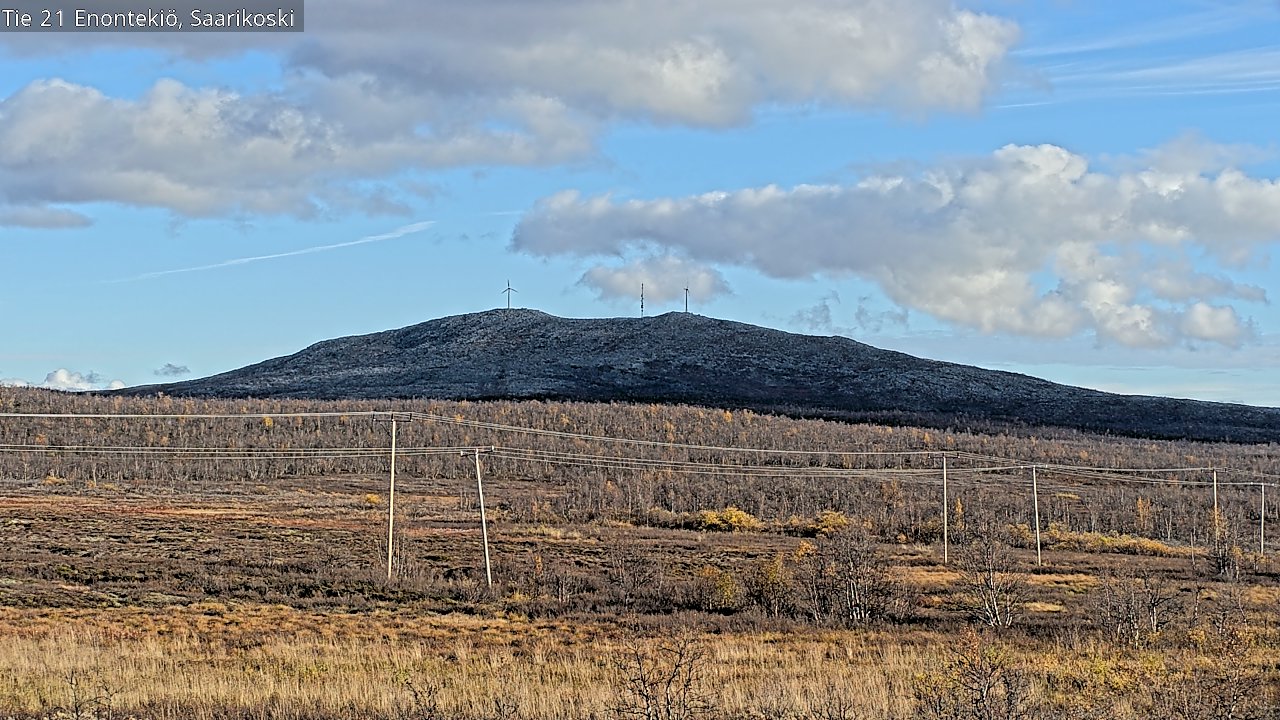 Kelikamerat Kuva Tie 21 Enontekiö, Saarikoski, Enontekiö, Lappi