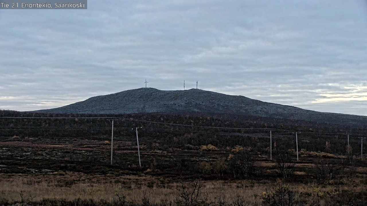 Kelikamerat Kuva Tie 21 Enontekiö, Saarikoski, Enontekiö, Lappi