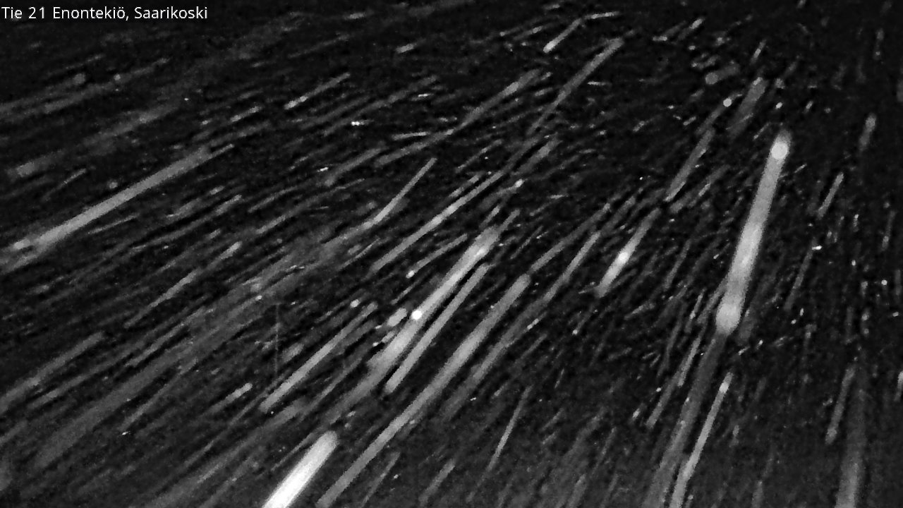 Weather Camera Image Road 21 Enontekiö, Saarikoski, Enontekiö, Lappi