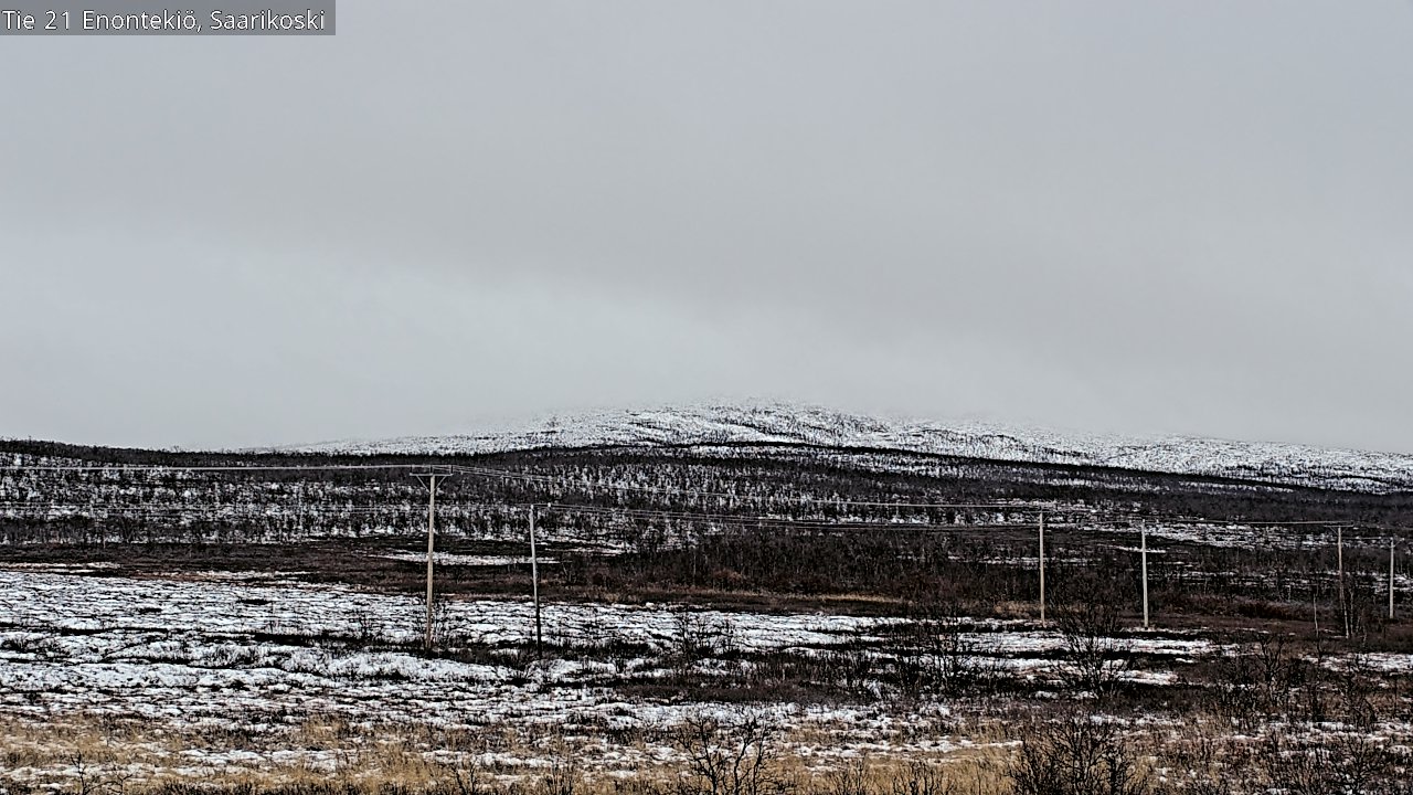 Kelikamerat Kuva Tie 21 Enontekiö, Saarikoski, Enontekiö, Lappi