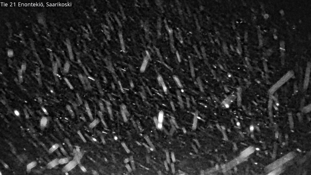 Weather Camera Image Road 21 Enontekiö, Saarikoski, Enontekiö, Lappi