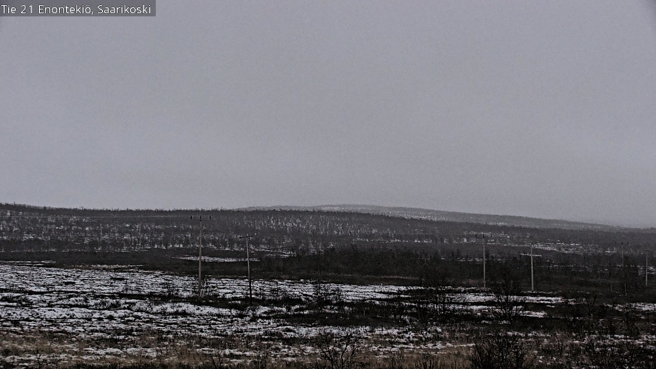 Kelikamerat Kuva Tie 21 Enontekiö, Saarikoski, Enontekiö, Lappi