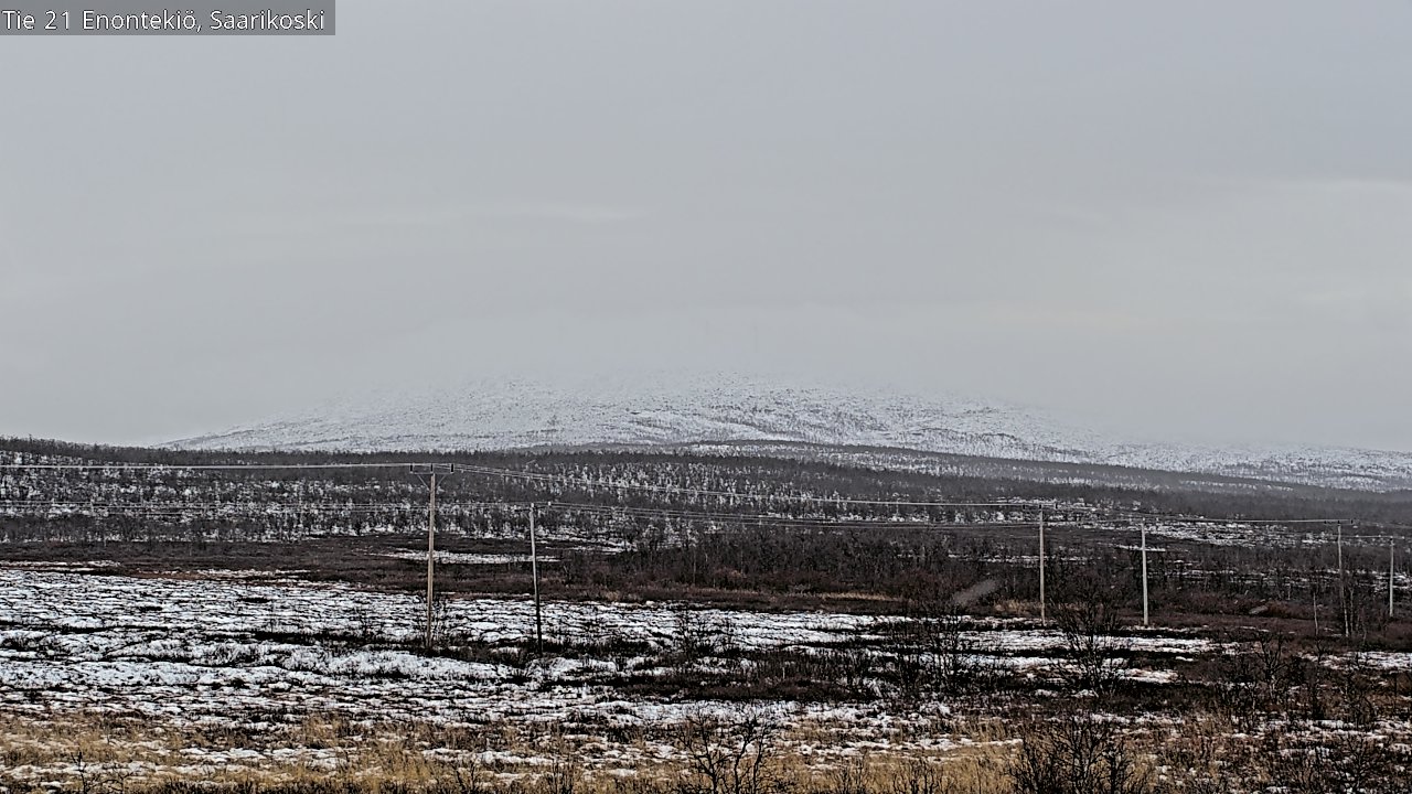 Kelikamerat Kuva Tie 21 Enontekiö, Saarikoski, Enontekiö, Lappi