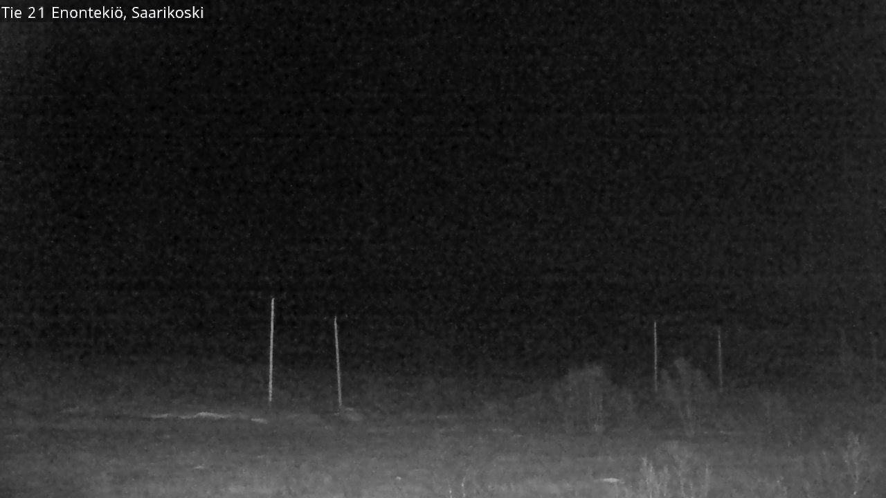 Weather Camera Image Road 21 Enontekiö, Saarikoski, Enontekiö, Lappi