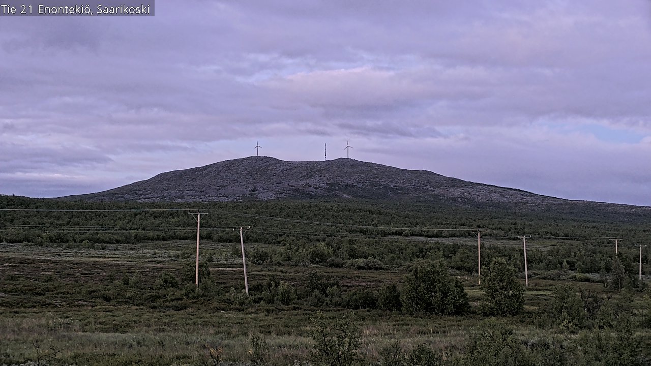Kelikamerat Kuva Tie 21 Enontekiö, Saarikoski, Enontekiö, Lappi