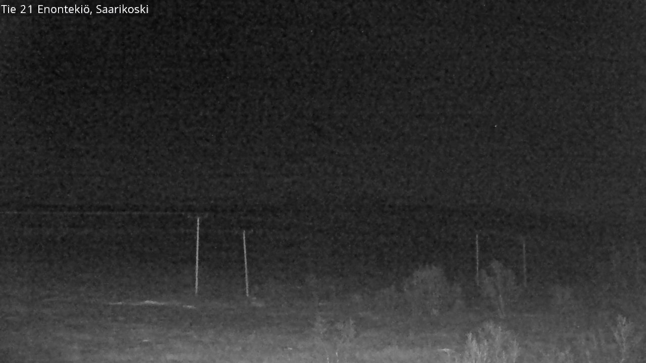 Weather Camera Image Road 21 Enontekiö, Saarikoski, Enontekiö, Lappi