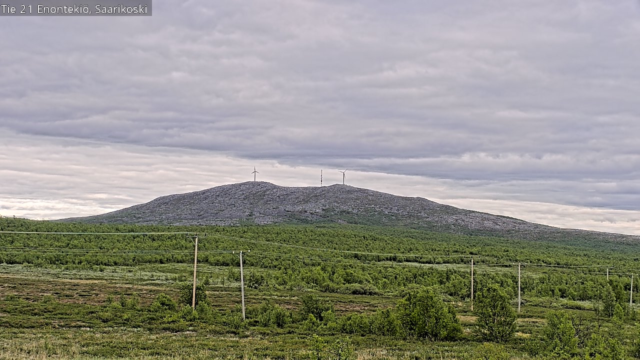 Kelikamerat Kuva Tie 21 Enontekiö, Saarikoski, Enontekiö, Lappi