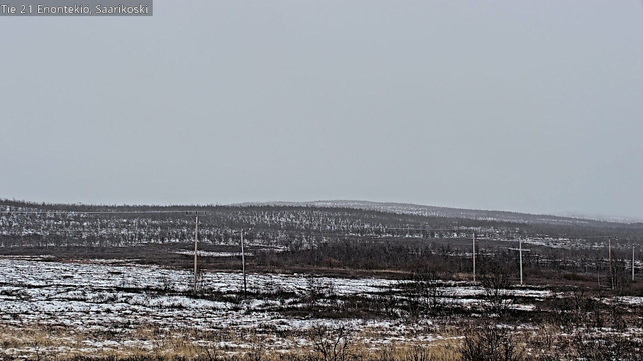 Kelikamerat Kuva Tie 21 Enontekiö, Saarikoski, Enontekiö, Lappi
