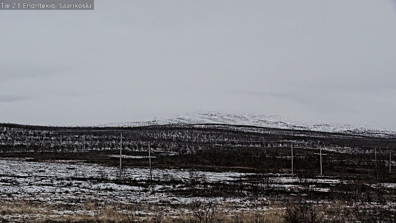 Kelikamerat Kuva Tie 21 Enontekiö, Saarikoski, Enontekiö, Lappi