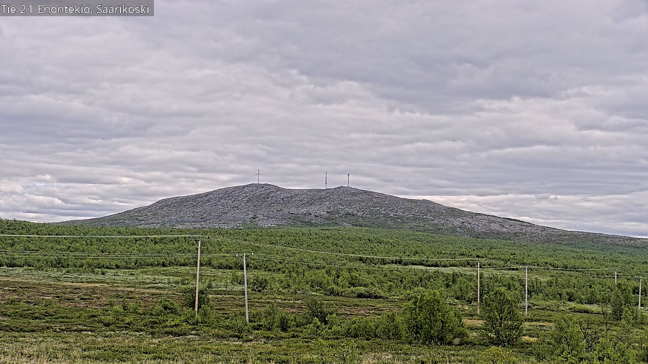 Kelikamerat Kuva Tie 21 Enontekiö, Saarikoski, Enontekiö, Lappi