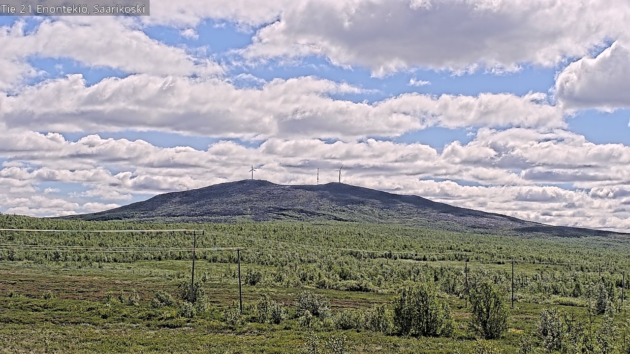Kelikamerat Kuva Tie 21 Enontekiö, Saarikoski, Enontekiö, Lappi
