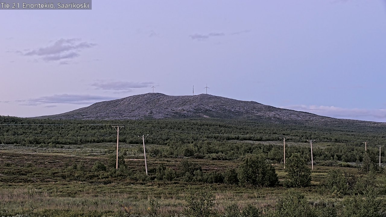 Kelikamerat Kuva Tie 21 Enontekiö, Saarikoski, Enontekiö, Lappi