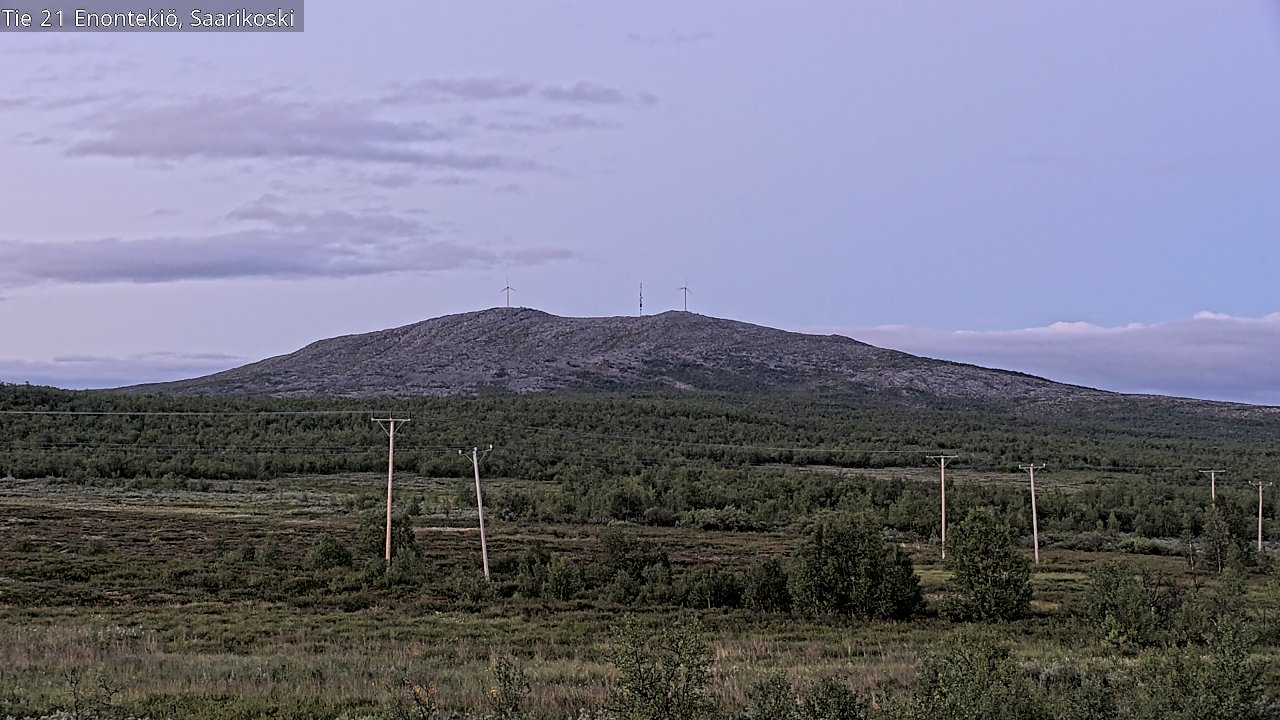 Kelikamerat Kuva Tie 21 Enontekiö, Saarikoski, Enontekiö, Lappi