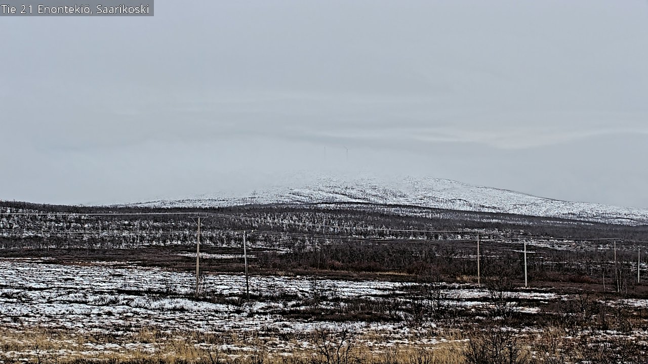 Kelikamerat Kuva Tie 21 Enontekiö, Saarikoski, Enontekiö, Lappi