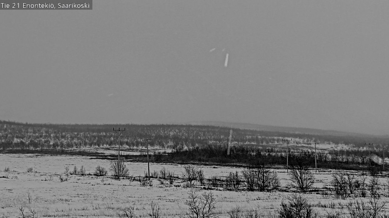 Kelikamerat Kuva Tie 21 Enontekiö, Saarikoski, Enontekiö, Lappi