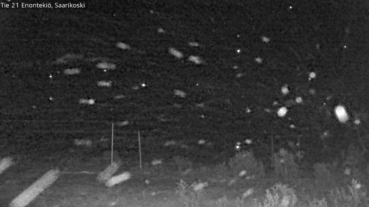 Weather Camera Image Road 21 Enontekiö, Saarikoski, Enontekiö, Lappi