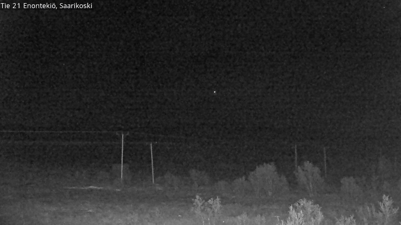 Weather Camera Image Road 21 Enontekiö, Saarikoski, Enontekiö, Lappi