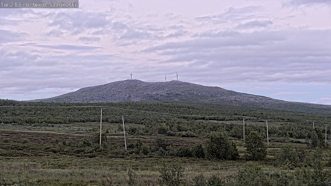 Kelikamerat Kuva Tie 21 Enontekiö, Saarikoski, Enontekiö, Lappi